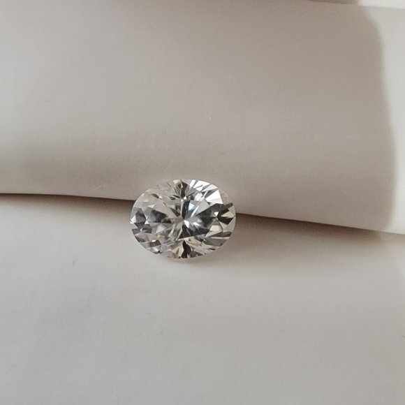 Certified Moissanite Diamond Oval Cut Diamond Loose Stone - Picture 4 of 7